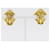 Orecchini Chanel Coco Mark D'oro  - vista 3