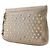 Jimmy Choo Star Studs Leather Pouch Beige - view 2