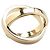 Ring Hermès Anello per sciarpa Hermes Cosmos placcato oro D'oro - vista 2