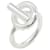 Hermès Hermes Silver 925 Escape Ring Silvery Metal