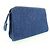 Vanity Pochette cosmetica in denim Chanel Blu - vista 3