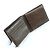 Autre Marque Billetera bifold Hush Puppies de cuero marrón Castaño - vista 6