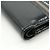 Autre Marque Billetera bifold de cuero italiano negra Negro - vista 4