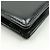 Autre Marque Billetera bifold de cuero italiano negra Negro - vista 5