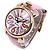 Autre Marque Gaga Milano MANUALE 40 Edelstahl Uhr Pink - Ansicht 2