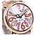 Autre Marque Gaga Milano MANUALE 40 Edelstahl Uhr Pink - Ansicht 3