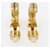 Orecchini Chanel Coco Mark D'oro  - vista 4