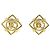 Orecchini placcati in oro Chanel D'oro
