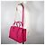 MCM Mira Borsa in Pelle 2WAY Borsa a Spalla Rosa - vista 14