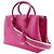 MCM Mira Borsa in Pelle 2WAY Borsa a Spalla Rosa - vista 2
