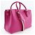MCM Mira Borsa in Pelle 2WAY Borsa a Spalla Rosa - vista 3
