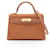 Hermès Sac à main Hermes Mini Kelly 2 Marron Cuir