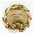Orecchini Chanel Coco Mark placcati in oro con strass D'oro - vista 7
