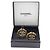 Orecchini Chanel Coco Mark placcati in oro con strass D'oro - vista 8