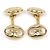 Gemelli vintage placcati in oro di Gucci D'oro - vista 3