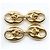 Gemelli vintage placcati in oro di Gucci D'oro - vista 5