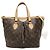 Louis Vuitton Palermo PM 2way Shoulder Bag M40145 Brown