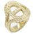 Ring Hermès Anillo Danae Chaine d'Ancre Hermes en oro amarillo K18 Dorado