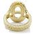 Ring Hermès Anillo Danae Chaine d'Ancre Hermes en oro amarillo K18 Dorado - vista 3