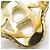 Ring Hermès Anillo Danae Chaine d'Ancre Hermes en oro amarillo K18 Dorado - vista 4