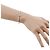 Tiffany & Co Bracciale doppio cuore con gancio e occhiello in argento/oro di Tiffany - vista 2