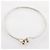 Tiffany & Co Bracciale doppio cuore con gancio e occhiello in argento/oro di Tiffany - vista 6
