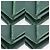 Monedero de cuero Zulu de Hermès Verde - vista 4