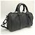 Louis Vuitton Leather Keepall Bandouliere 25 Handbag Black - view 2
