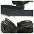 Louis Vuitton Leather Keepall Bandouliere 25 Handbag Black - view 5