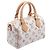 Sac à main Louis Vuitton Speedy Bandoulière 20 Monogram Jacquard M24709 Blanc - vue 2