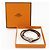 Hermès Set di collana choker in pelle Jumbo Hermes Marrone
