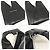 Autre Marque Borsa a spalla in pelle MM6 Maison Margiela Nero - vista 4