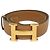 Hermès Hermes Constance Leather Belt Brown Gold
