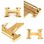 Hermès Hermes Constance Leather Belt Brown Gold - view 2