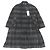 Autre Marque Abrigo oversized con estampado de logo Check de Sacai Eric Haze Gris antracita