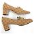Zapatos de tacón medio Gucci GG Marmont marrones - vista 5