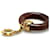 Ring Hermès Anello per sciarpa Hermes Marrone Oro Legno - vista 2