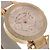 Relógio de quartzo Michael Kors MK6110 em ouro rosa Dourado - vista 3