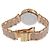 Relógio de quartzo Michael Kors MK6110 em ouro rosa Dourado - vista 5