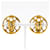 Orecchini con logo Chanel D'oro  - vista 3