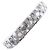Autre Marque Bracciale in metallo con strass Philippe Audibert Argento