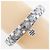 Autre Marque Bracciale in metallo con strass Philippe Audibert Argento - vista 3