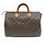 Sac à main Louis Vuitton Speedy 35 Monogram M41107 Marron - vue 2
