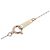 Autre Marque Collana Canal 4℃ in oro rosa K10 con diamante D'oro - vista 6