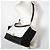 Céline Borsa Celine Trapeze in pelle scamosciata nera e bianca Nero - vista 7