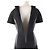 Louis Vuitton Woll-Seiden-Lederkleid Schwarz 34 - Ansicht 5