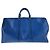 Sac Boston Keepall 50 Epi Louis Vuitton M42965 Bleu - vue 2