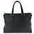 Borsa in pelle con frange Gucci Bamboo Nero