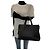 Borsa in pelle con frange Gucci Bamboo Nero - vista 6