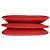 Céline Borsa a tracolla piccola in pelle Celine Trio rossa Rosso - vista 5
